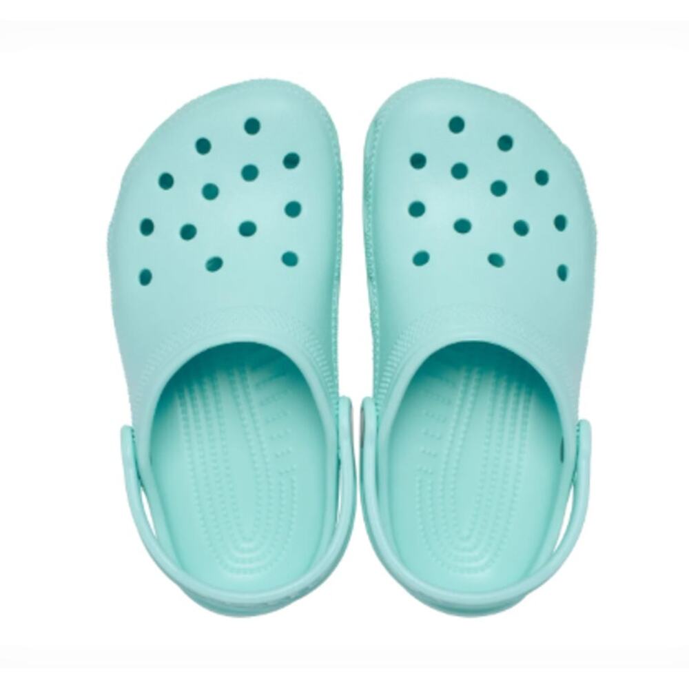 Crocs Unisex Kids Blue Classic Clog Size 4 - Picture 2 of 8